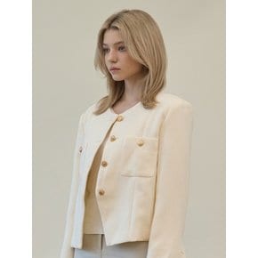 Tweed Jacket_White