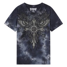 [PREMIUM] 40수 십자가 WING V넥 TS (B242TS692P)