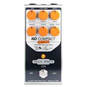 Origin Effects Revival DRIVE Compact RD-C HOT ROD 오리진이펙트 오버드라이브 페달 이펙터