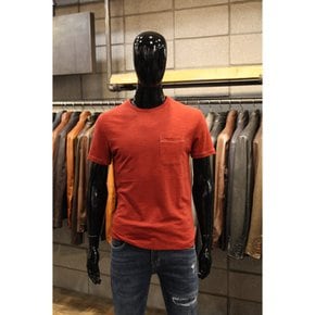 데일리캐주얼 9COLOR 스티치반팔포켓 슬라브티 d-stee29