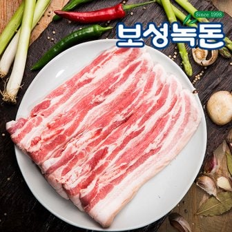 굿커머스 [보성녹돈] 프리미엄 삼겹살 한근세트 600g