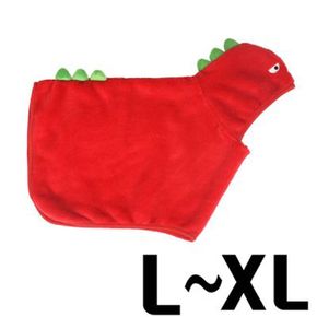 펫타올 공룡 가운 L-XL 1P 강아지 수건 애견 타월