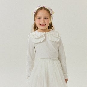 빅카라싱글티셔츠(아이보리)