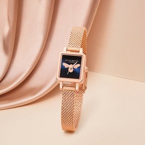 [공식] LUCKY BEE MINI TANK (OB16MC63) 여성용 시계