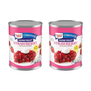 던컨하인즈 콤스톡 딸기콩포트 파이필링 토핑 More Fruit Strawberry 21oz(595g) 2개