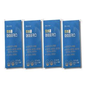 안국약품 토비콤 아이포커스 500mg x 30캡슐 4박스