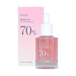 복숭아 70 나이아신 세럼 30ml 1+1 피부톤 개선 모공세럼