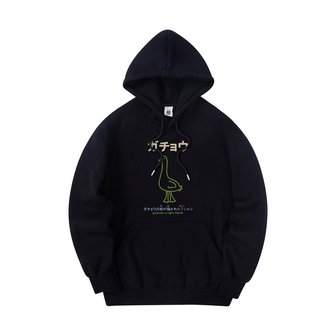 라디네오 구스 후드 블랙