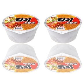 농심 컵라면 김치사발면 86gx6개입