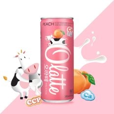 오라떼 피치 240ml 캔 30입