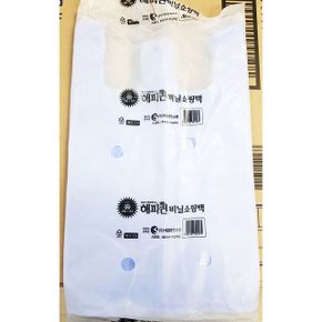 청유백 비닐봉투 일회용비닐 손봉투중 28x33 100매 X ( 3세트 )