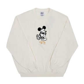 M-MICKEY ECRU 미키 공용 맨투맨