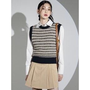 Adorable Crop Vest NAVY