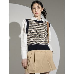 Adorable Crop Vest NAVY