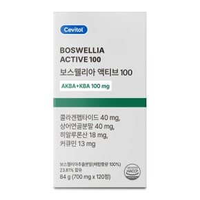 보스웰리아 액티브 100, 700mg X 120정, 3세트