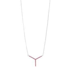 [Y프로젝트] Necklace 640NE001.C01 Pink  Purple