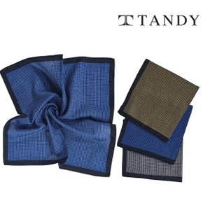 TANDY 어반체크 손수건 스카프