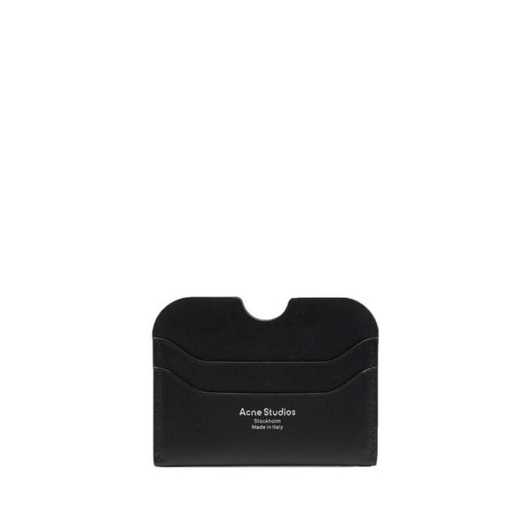 24SS 아크네 스튜디오 카드지갑 CG0193 900 Black