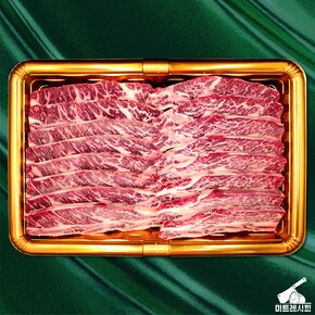블랙앵거스 탑초이스 등급 LA갈비세트 4kg  수입세트