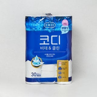 코디 비데&클린 화장지 30m*30롤