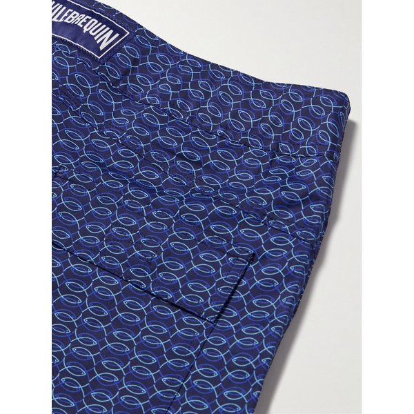 빌보콰 메니즈 스트레이트 레그 미드 렝스 프린트  스윔 쇼츠 46376663162874790