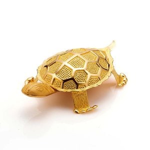 한국금다이아몬드 순금 선물 기념품 황금 손거북이 24K 3.75g 동물