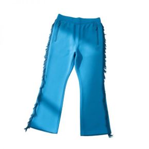 NEEDLES 니들스 Fringe Boot-Cut Track Pant - Blue (OT199) (프린지 부츠컷 트랙 팬츠)
