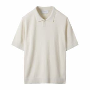 Ivory Texture Collar Sweater_C9WAM25411IVX