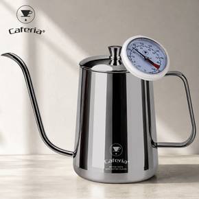 카페리아 온도계 스텐 커피드립주전자 600ml (CK7)핸드드립주전자,커피주전자,드립포트