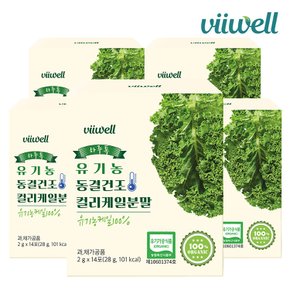 비웰 하루톡 유기농 동결건조 컬리케일 분말 14포 5박스