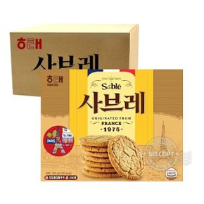 해태 박스 사브레 252g 12입 회사 사무실 간식