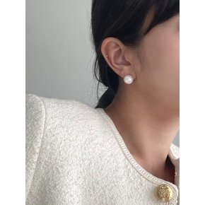 Big pearl earring (12mm/14mm)