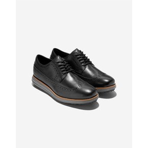 COLE HAAN [24SS][ORIGINALGRAND] 블랙 남성 윙팁 옥스포드 골프화 CHSO4E303BK