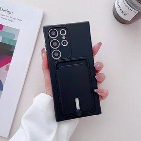 갤럭시 S22플러스 카드수납 2장 실리콘 케이스