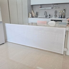 스마트 스크린 아기 안전문 (300cm) 유아 울타리 어린이펜스 접이식 안전문