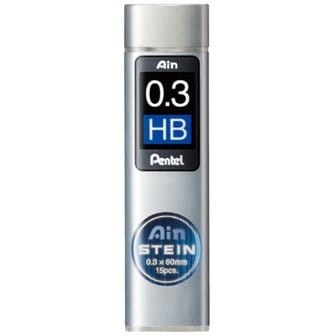  Ain stein 샤프심(0.3 HB 15본 PENTEL)