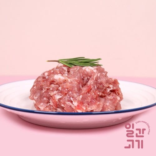 [일간고기][냉장]무항생제 한돈 후지(뒷다리살) 다짐육 500g