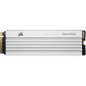 CORSAIR MP600 PRO LPX White PCIe Gen4 x4 NVMe M2 SSD 1TB for PS5 CSSD-F1000GBMP600PLPW