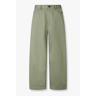 요지야마모토 [Y`s]컷딩 디테일 배기 치노 팬츠 6616111108000