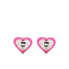 23SS 사프 사푸 이어링 NEON HEART EARRINGS PINK SILVER/PINK