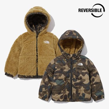 노스페이스키즈 NJ3NP90 베이비 리버시블 MT 침보 풀집 후디드 자켓 BABY REVERSIBLE MT CHIMBO FZ HOODED JKT