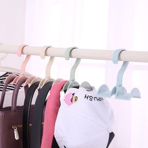 2p 1set 파스텔 가방 걸이 옷걸이