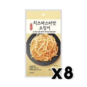 썬푸드 치즈파스타맛 오징어 안주간식 30g x 8개