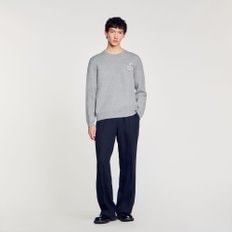 [SANDRO HOMME] 스네이크 패치 니트 SH25S3MRPL293