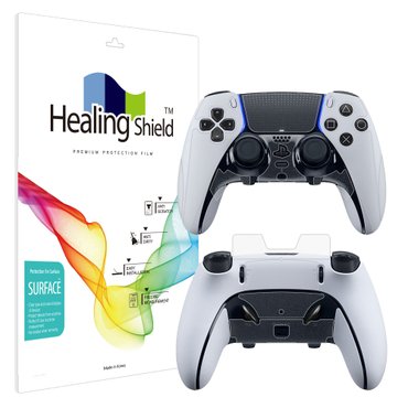 Healing Shield 소니 플레이스테이션5 듀얼센스 엣지 무선 컨트롤러 무광 외부보호필름 세트