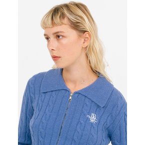 JK 2-way zip-up cardigan_blue