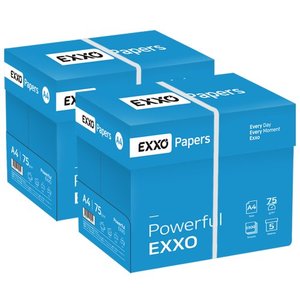 엑소 엑소(EXXO) A4 복사용지(A4용지) 75g 2500매 2BOX