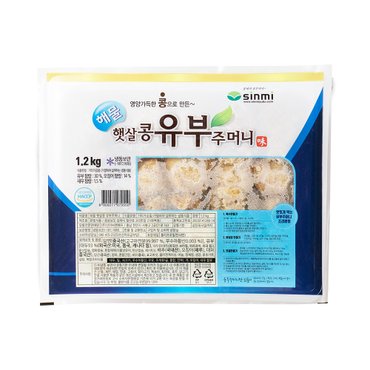  신미 해물 햇살콩유부주머니 1.2kg