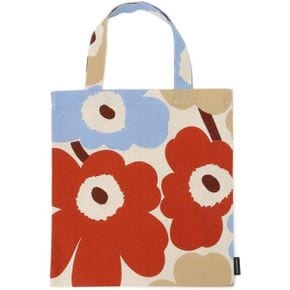 일본 마리메꼬 에코백 Marimekko Pieni Unikko 소형 패브릭 백 13.0 x 12.6인치33 32cm Asian Li