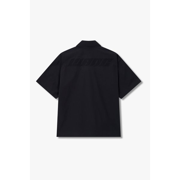 [UNISEX] 백 레이저 컷 로고 셔츠 3625341003000